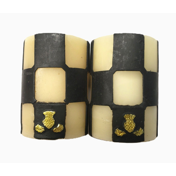 MacKenzie-Childs Courtly Check Votive Candles, Set of 4 - Picture 6 of 7